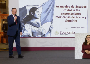 Ebrard: Aranceles al acero y aluminio no se justifican