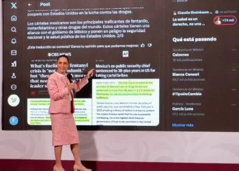 Catalogar a cárteles como terroristas no ayuda: Claudia Sheinbaum