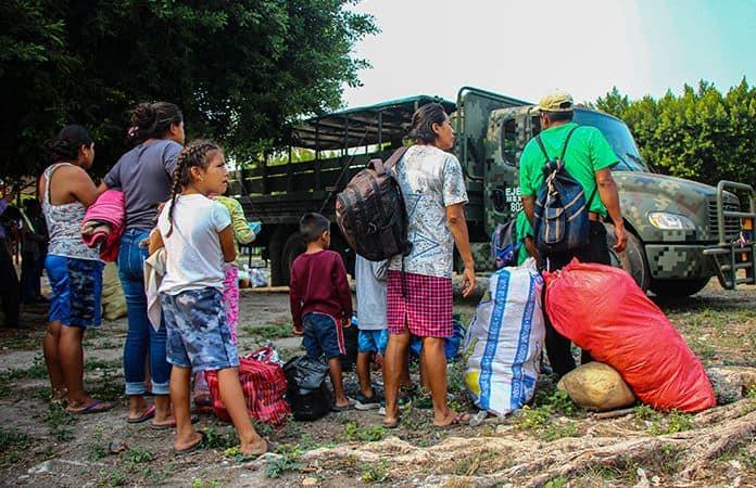 Éxodo forzado al interior del país aumenta 44%: Inegi