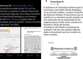 Se deslinda Tamaulipas de asesor de ‘El Mayo’