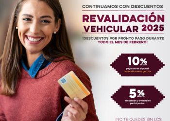 Invita Gobierno de Sonora a aprovechar descuentos por pronto pago en revalidación vehicular 2025