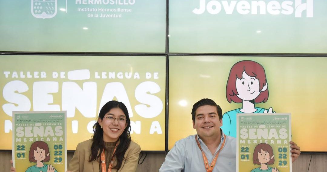 Anuncia IHJ continúa abierta la inscripción al Taller de Lengua de Señas Mexicana