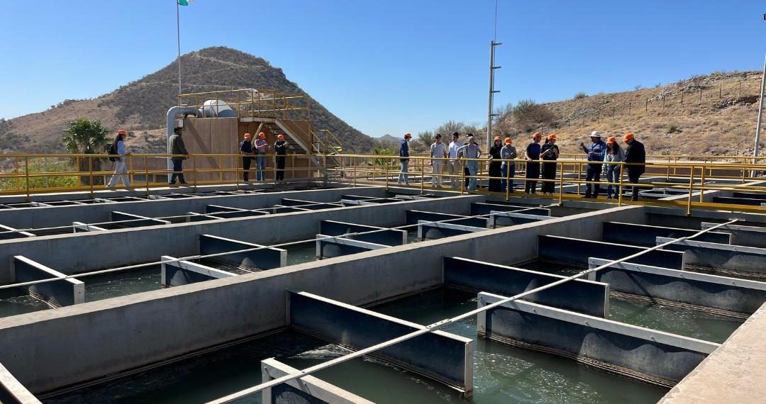 Recorren participantes del concurso Salvemos el Aguah potabilizadoras del Municipio