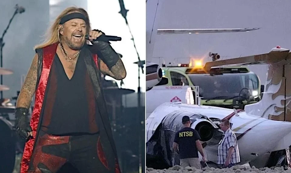 Avión de Vince Neil, involucrado en colisión en Arizona