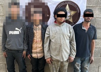 Operativo AMIC y Guardia Nacional asegura a cuatro personas por narcomenudeo en Hermosillo