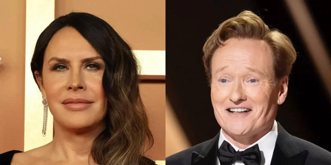 Karla Sofía Gascón responde a broma de Conan O’Brien