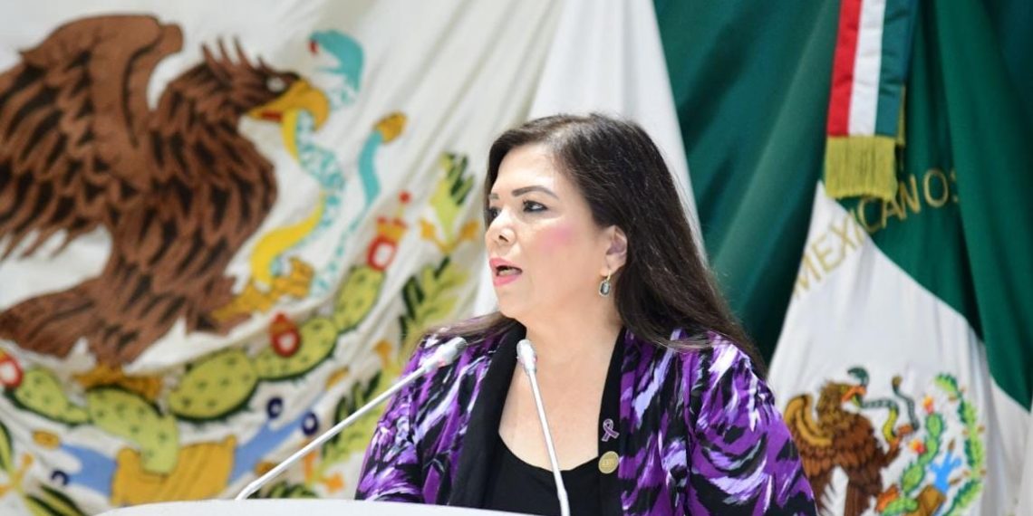 Diputada Gabriela Tapia Fonllem, del PRD Sonora, presentó un posicionamiento sobre la no reelección y el nepotismo