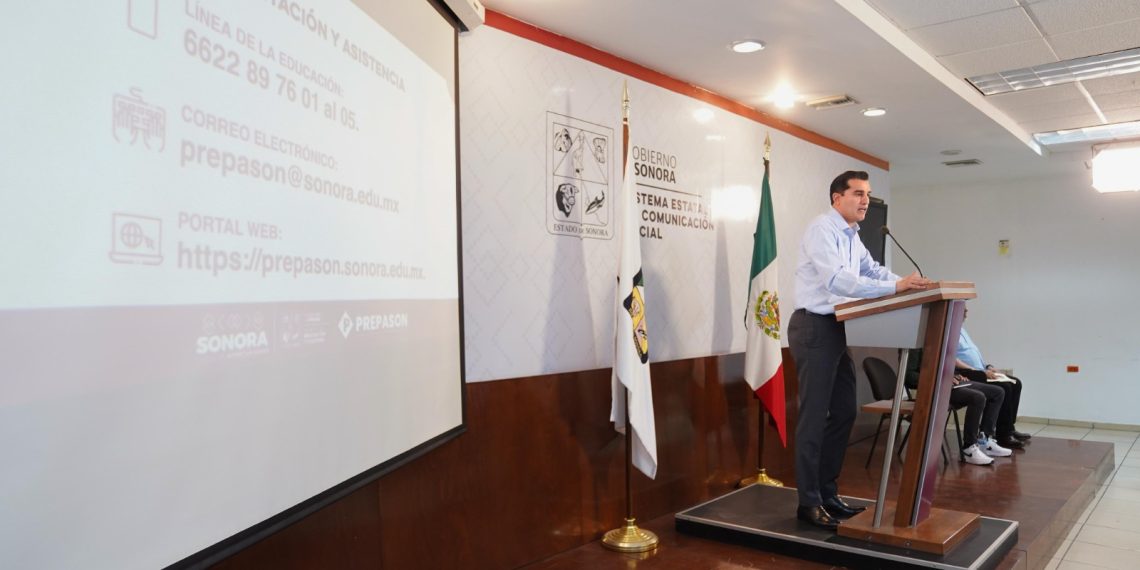 Presenta Gobierno de Sonora convocatoria de ingreso a preparatorias públicas: Froylán Gámez