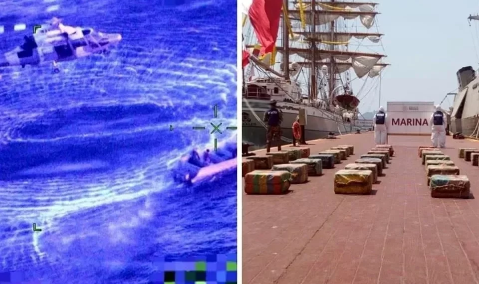 Asegura Semar 1.8 toneladas de cocaína en costas de Guerrero