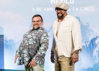 Jack Black y Jason Momoa enloquecen a la CDMX