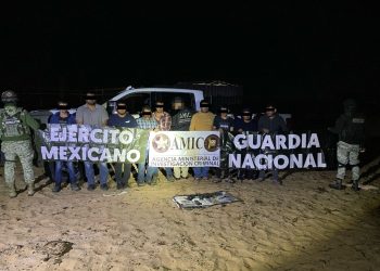 Operativo Conjunto captura a nueve sujetos y asegura laboratorio clandestino