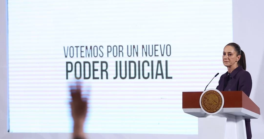 La Iglesia, sin facultades para difundir propuestas de candidatos al Poder Judicial: Sheinbaum