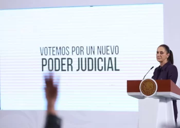 La Iglesia, sin facultades para difundir propuestas de candidatos al Poder Judicial: Sheinbaum