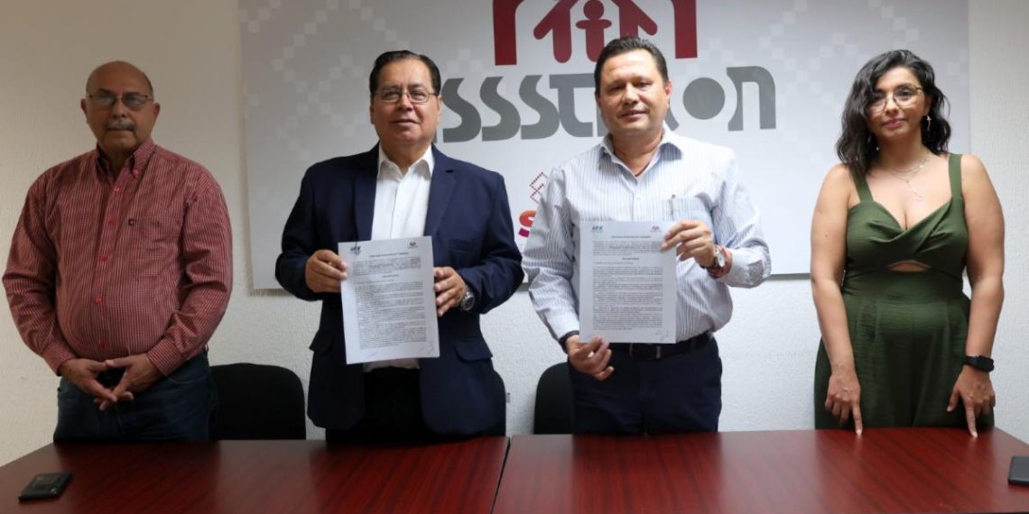 Fortalece Gobierno de Sonora vínculos de Isssteson con UTS y Cobach Sonora