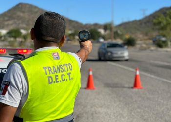 Refuerza Tránsito operativo radar en Hermosillo para inhibir exceso de velocidad