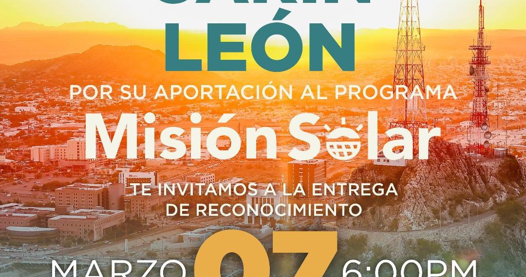 Reconocerá Gobierno Municipal de Hermosillo labor altruista del cantante Carin León