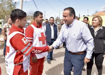 Cumple Toño Astiazarán con rehabilitación de Cruz Roja Villa de Seris, seleccionada en presupuesto CRECES