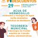 Invita Tesorería Municipal al Maratón de Descuentos este sábado 29 de marzo