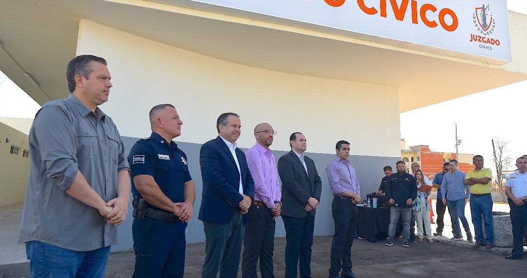 Promueve Toño Astiazarán convivencia pacífica de la comunidad con nuevo Juzgado Cívico en la comandancia norte