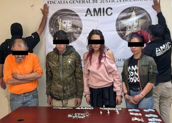 Operativo conjunto de FGJES-DEFENSA-GN asegura droga y detiene a cinco personas en cateos positivos realizados en SLRC