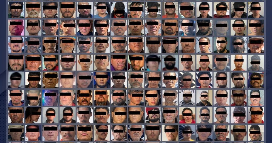 Detiene Gobierno de Sonora a 382 generadores de violencia en municipios de Sonora