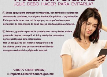 Promueve Gobierno de Sonora prevención de violencia digital: SSP