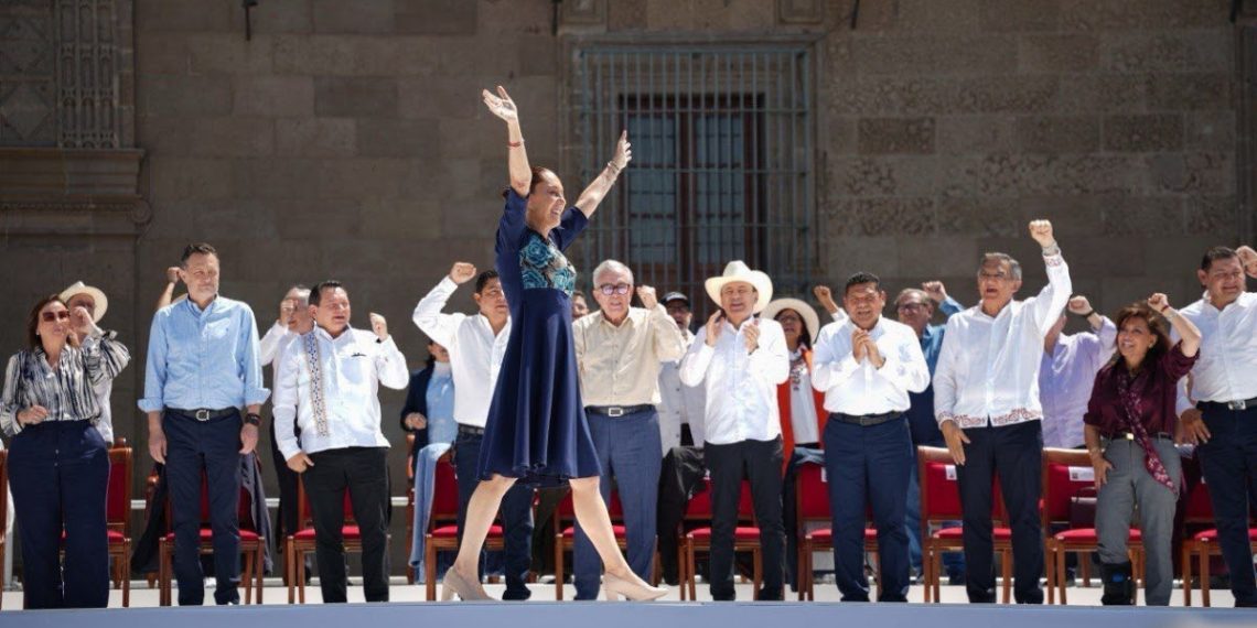 Gobernador Durazo respalda estrategia de la Presidenta Sheinbaum para fortalecer economía del país