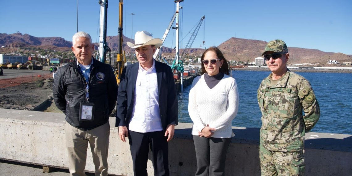 Gobernador Durazo y Unión Europea convierten a Guaymas en terminal cero emisiones