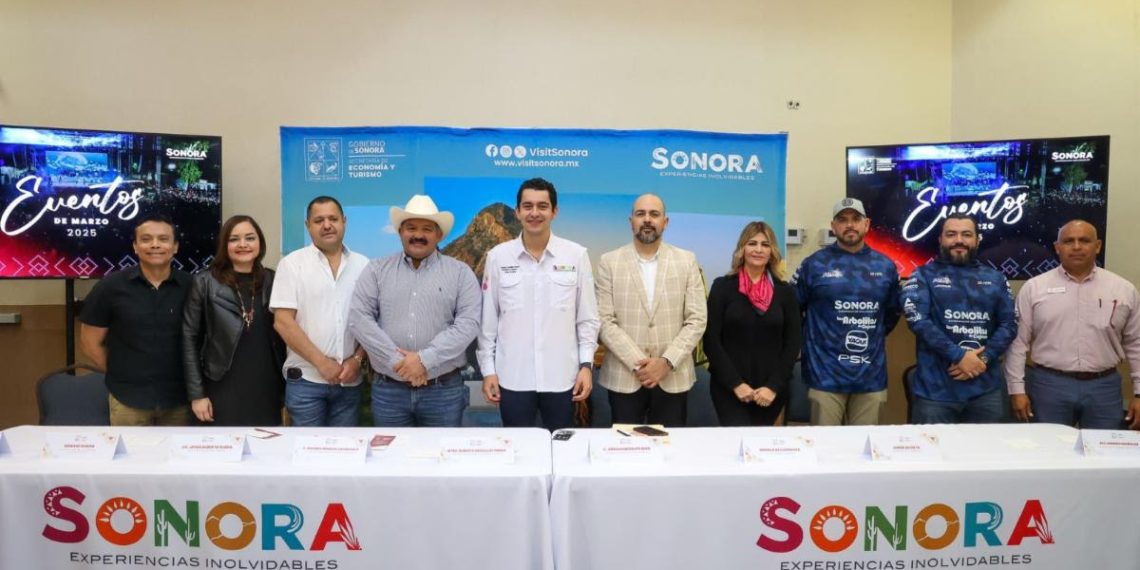 Presenta Gobierno de Sonora calendario de eventos turísticos de marzo 2025