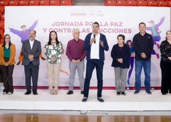 Promueve Gobernador Durazo Jornada Nacional por la Paz y Contra las Adicciones en Sonora: Froylán Gámez