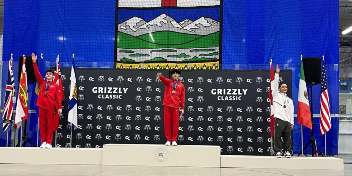 Gana alumno de Cobach Sonora bronce en competencia internacional de gimnasia en Canadá