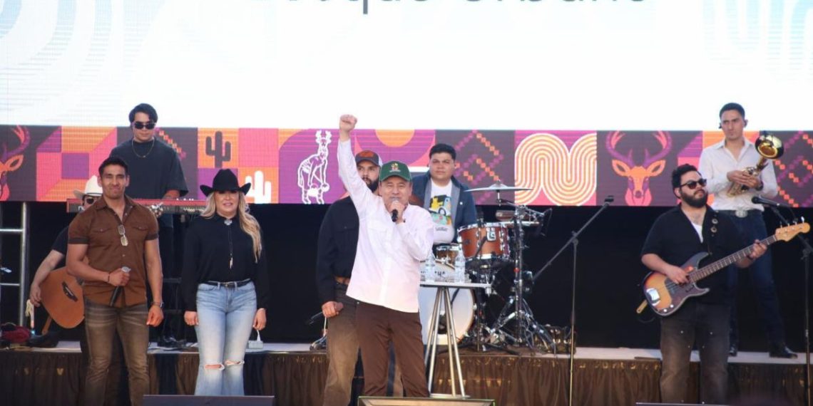 Celebra Gobernador Durazo exitosa inauguración de La Sauceda con saldo blanco