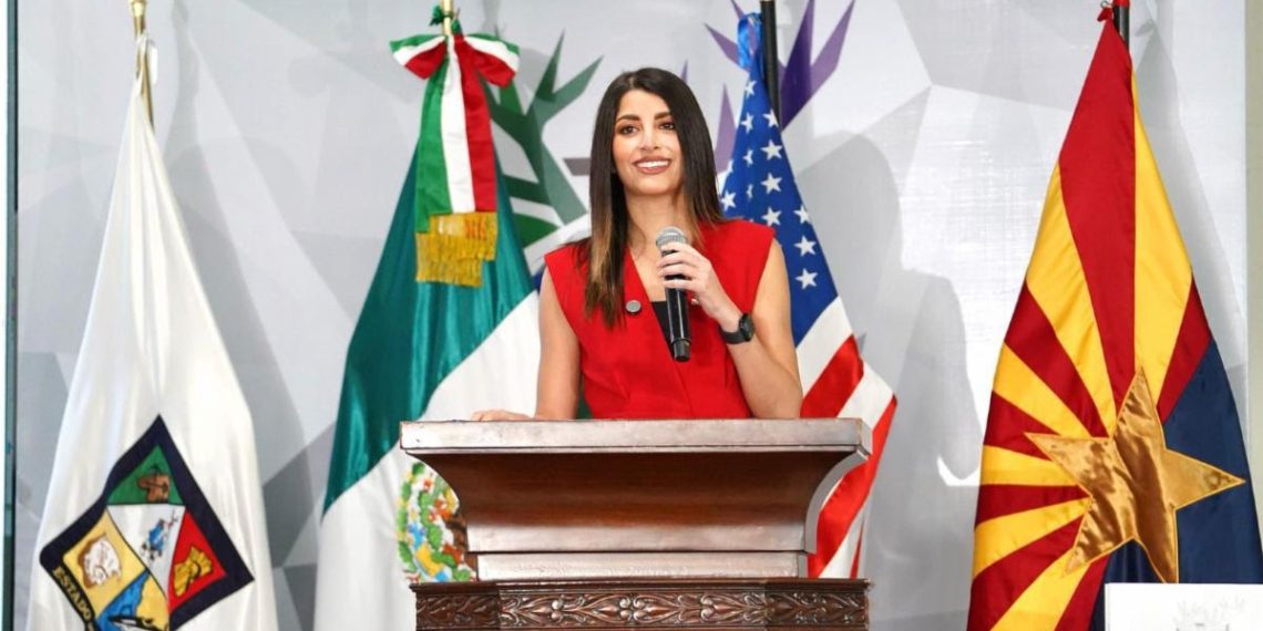 Gobernador Durazo fortalece diálogo y cooperación entre Sonora y Arizona en beneficio de la megarregión: Paulina Ocaña