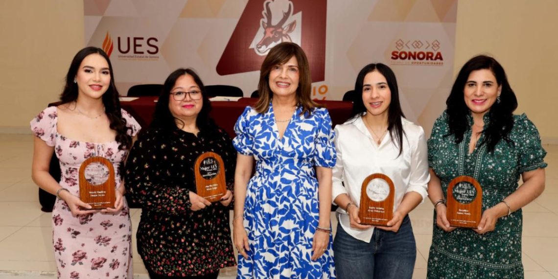Gobierno de Sonora reconoce a mujeres destacadas con el Premio Mujer UES 2025