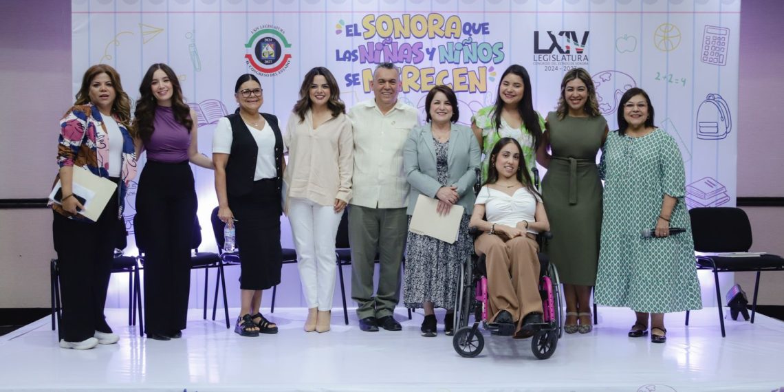 Celebra Congreso de Sonora el primer foro “El Sonora que las Niñas y los Niños se Merecen”
