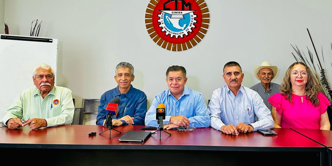 CTM Sonora se prepara para el 1º de mayo con concentración masiva y demandas firmes