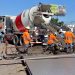 Avanza pavimentación de concreto en bulevar Colosio, como parte de la obra paso a desnivel