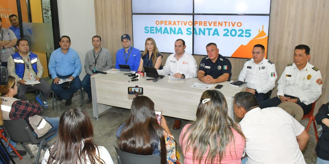 Coordina Ayuntamiento de Hermosillo Operativo de Semana Santa 2025 con seguridad y orden para vacacionistas