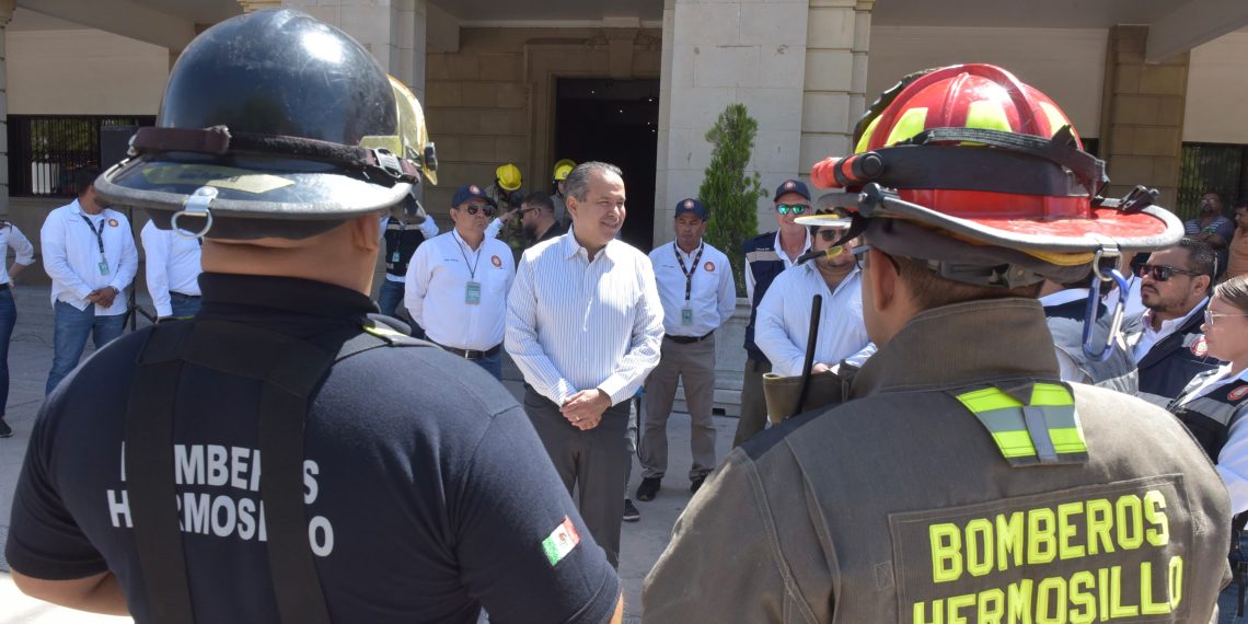 Participa Gobierno de Hermosillo en Primer Simulacro Nacional