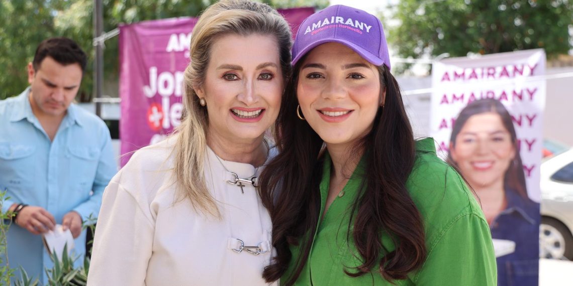 Las diputadas Ely Sallard y Amairany Peña llevan feria de servicios a vecinos de Las Quintas