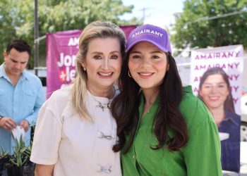 Las diputadas Ely Sallard y Amairany Peña llevan feria de servicios a vecinos de Las Quintas