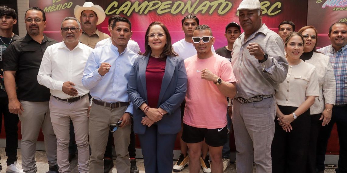 Realiza Ayuntamiento de Guaymas conferencia previa a la pelea de box