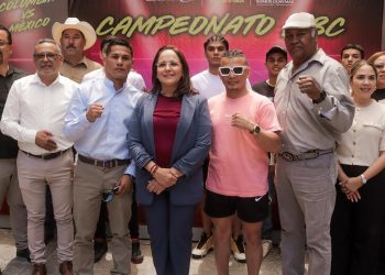 Realiza Ayuntamiento de Guaymas conferencia previa a la pelea de box