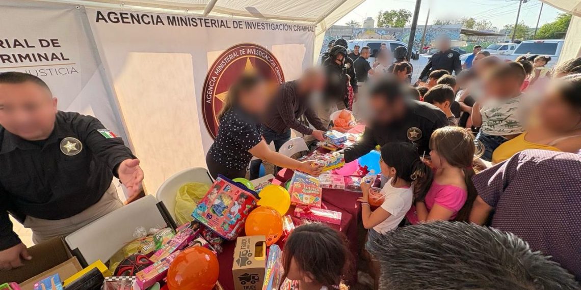 Celebra AMIC Día del Niño y la Niña con vecinos de La Cholla