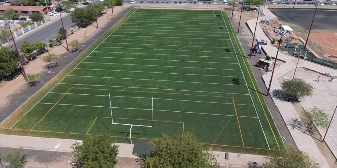 Impulsa Gobierno de Sonora bienestar social con rehabilitación de áreas deportivas