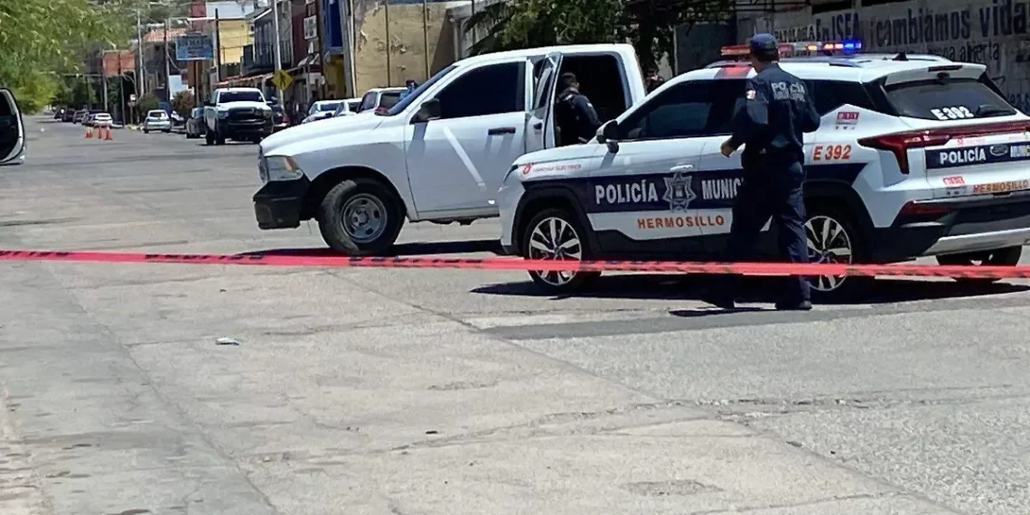 Ejecutan a persona en plena luz del día en el centro de Hermosillo
