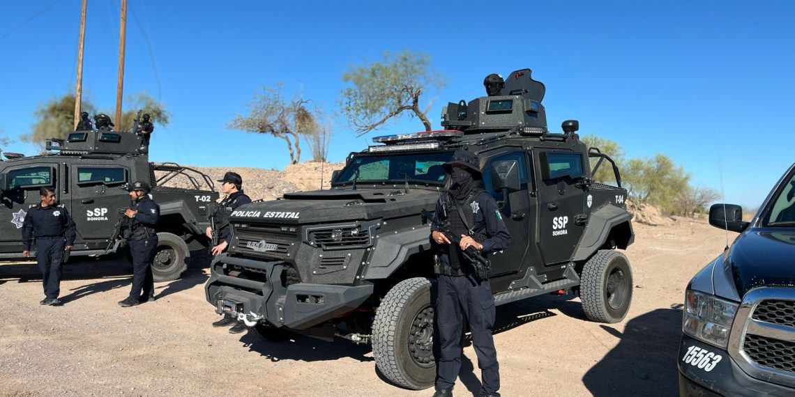 Establece Gobierno de Sonora presencia permanente de Policía Estatal en La Ciénega