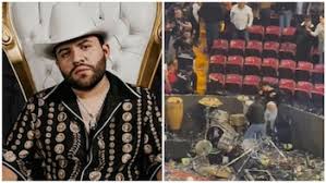 Causan destrozos en palenque de Texcoco durante concierto de Luis R Conriquez