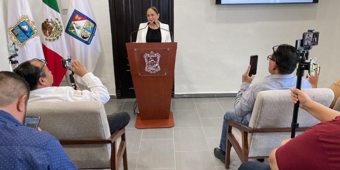 Alcaldesa de Guaymas informa sobre derrama económica en Semana Santa
