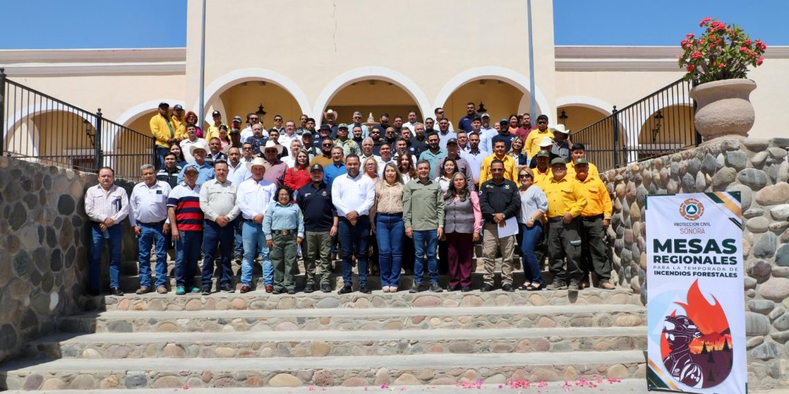 Se realiza reunión de la Mesa Regional de Prevención y Atención a incendios Forestales, zona sur